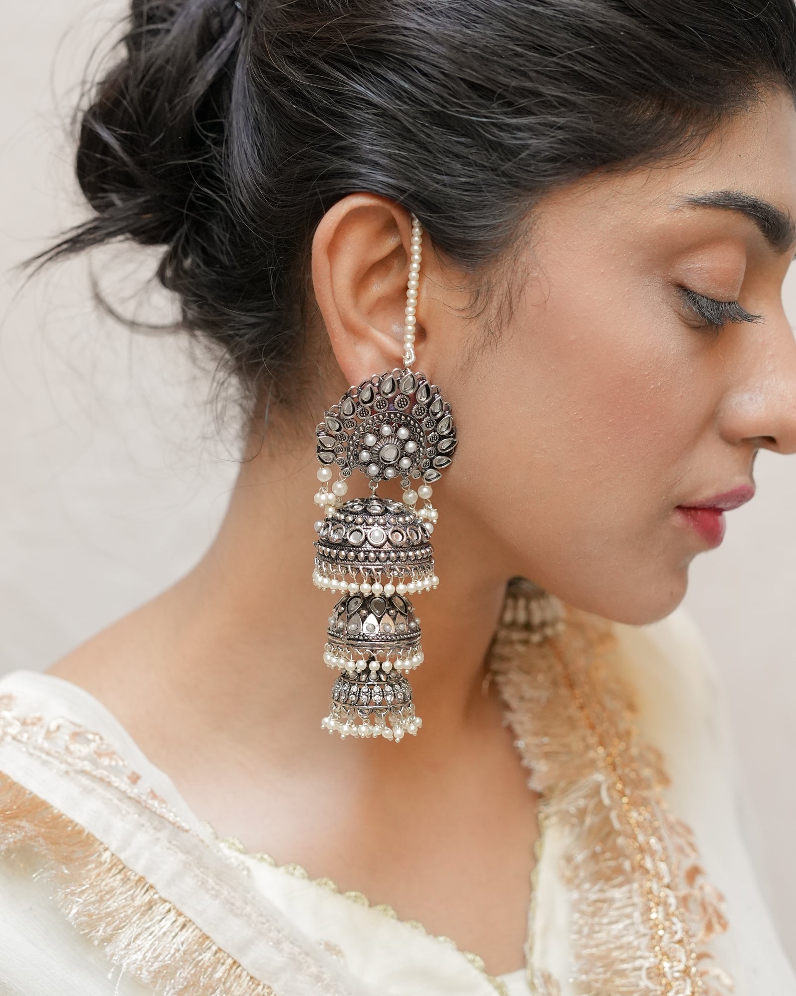 Komal Layered Jhumka