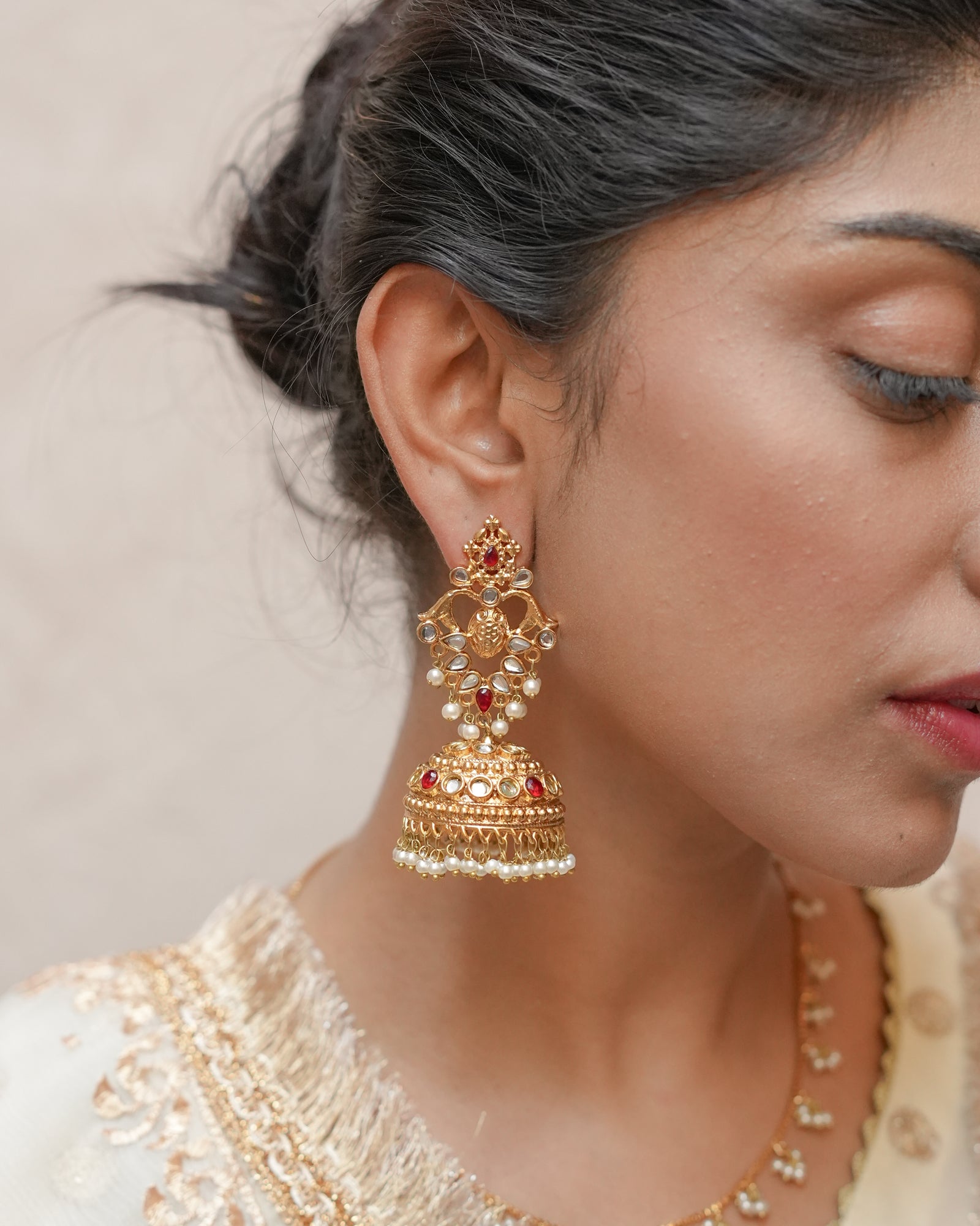 Mehrma Jhumka Earrings