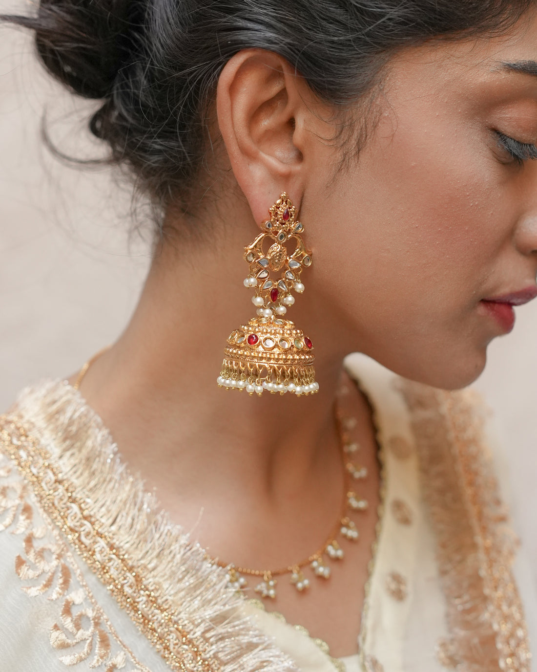 Mehrma Jhumka Earrings