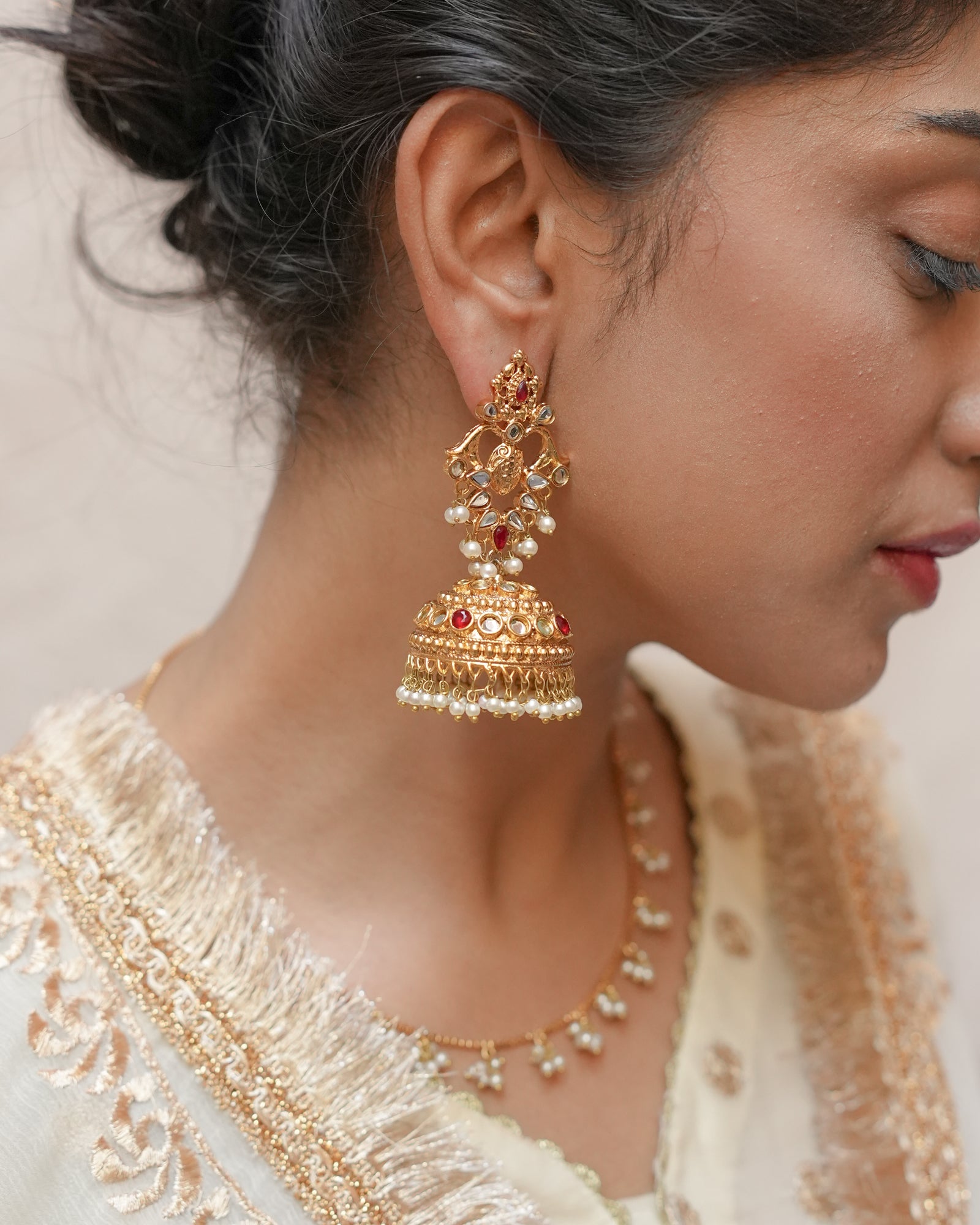 Mehrma Jhumka Earrings