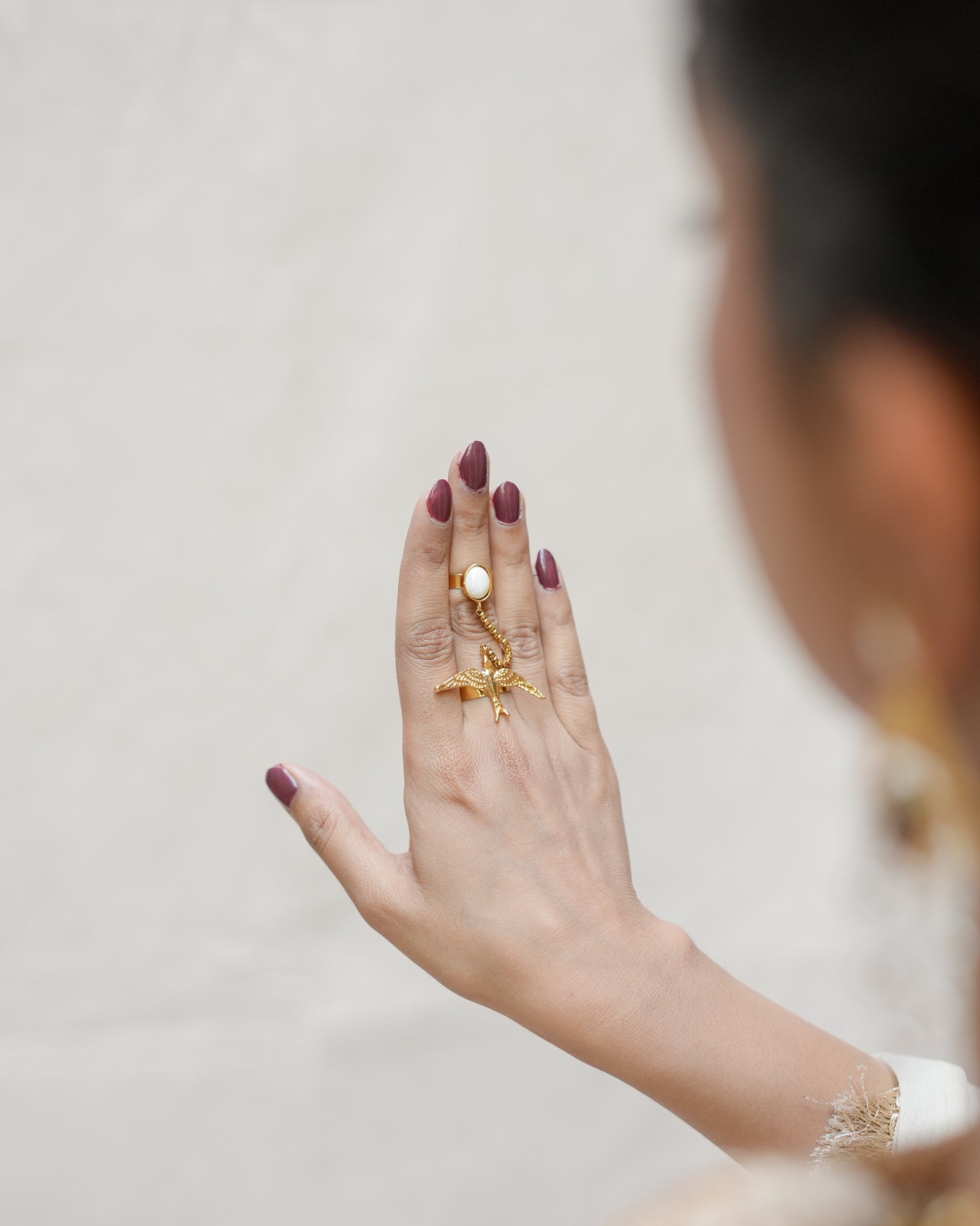 Zenia Double Ring