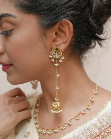 Zenia Chain Jhumki